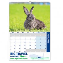 Custom printed A3 Traditional Wall Calendars for offices